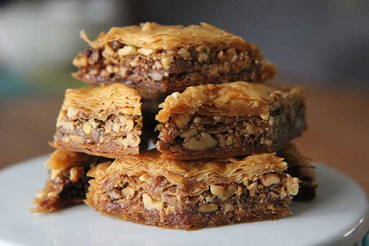 Baklava at Serbetia