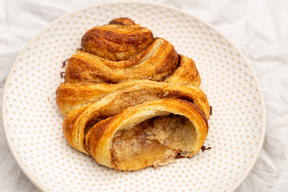 Franzbrotchen at Cafe Paris