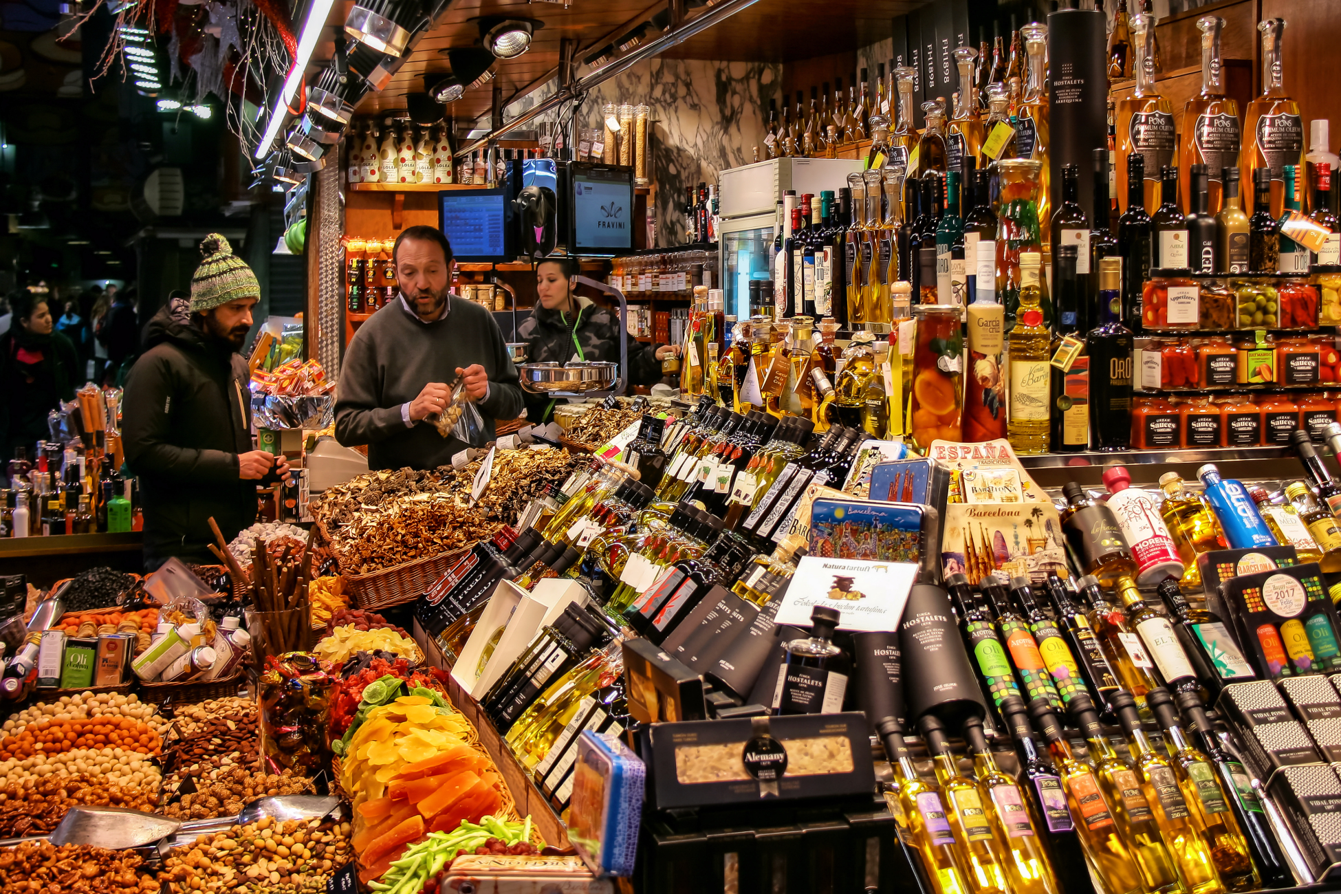 Mercat de Sant Josep de la Boqueria barcelona 1