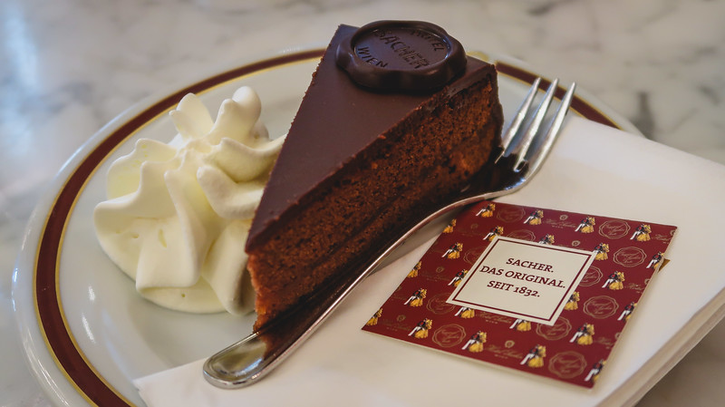 Sachertorte at Hotel Sacher