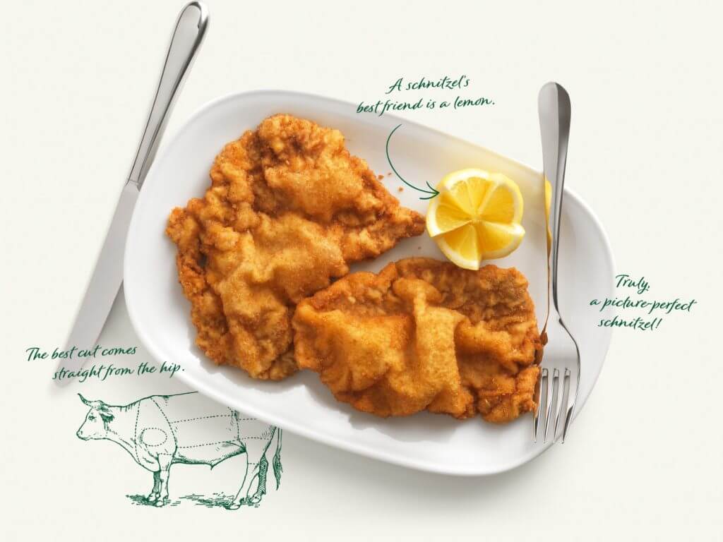 Wiener Schnitzel at Figlmuller