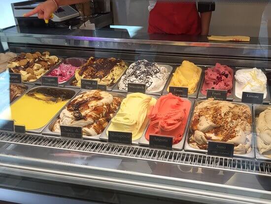 Gelato at Suso Gelatoteca