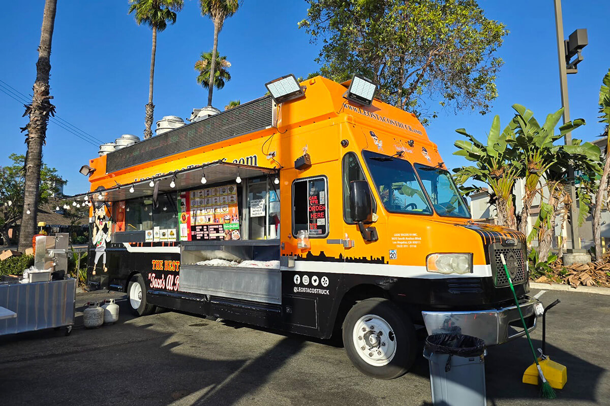 The Iconic Taco at Leos Taco Truck