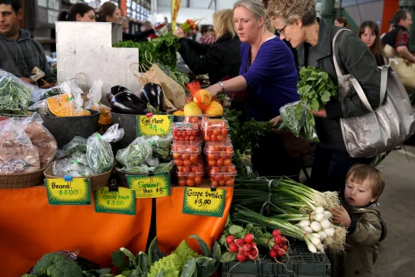 Eveleigh Farmers Market sydney