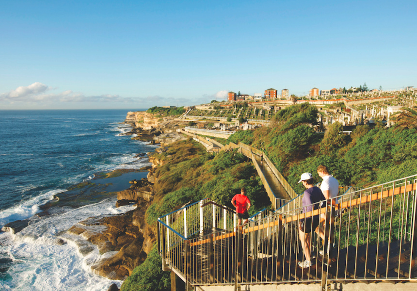 Waverley Cemetery Cliff Walk sydney