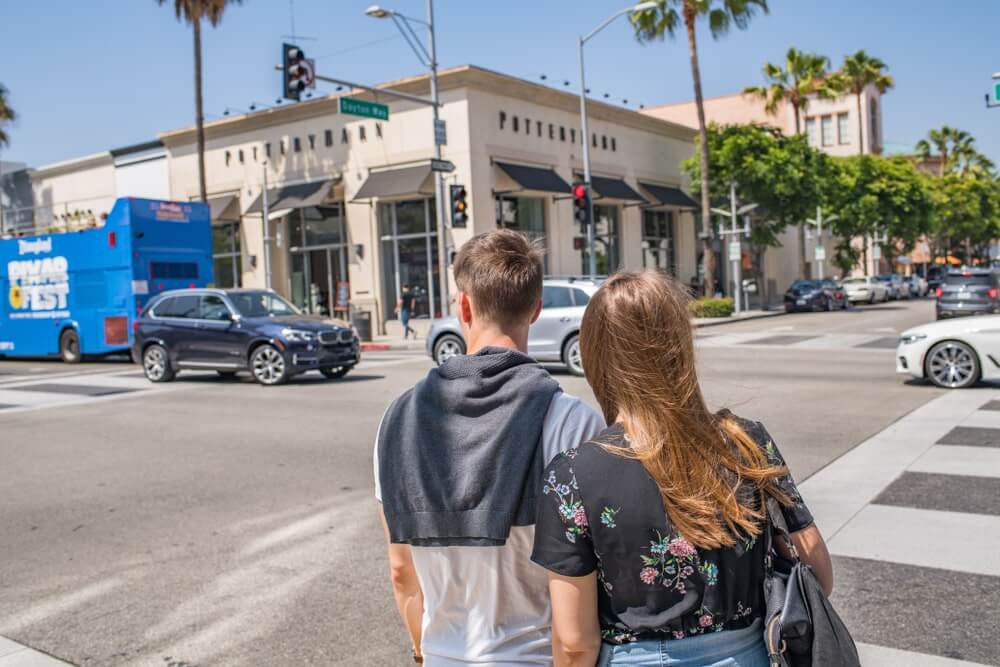 most romantic tour to take - beverly hills couple