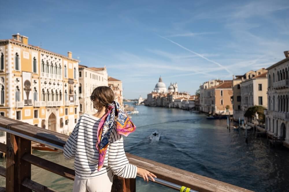 sunset spots - Accademia Bridge, venice