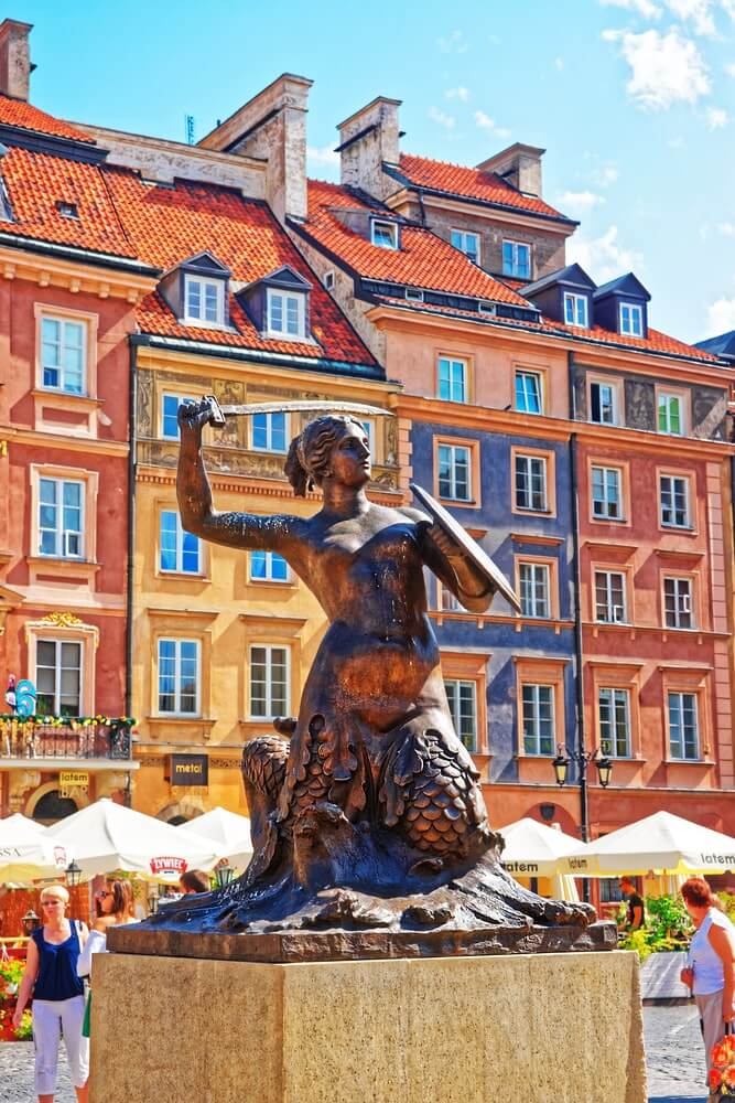 free tour guide to warsaw - city center