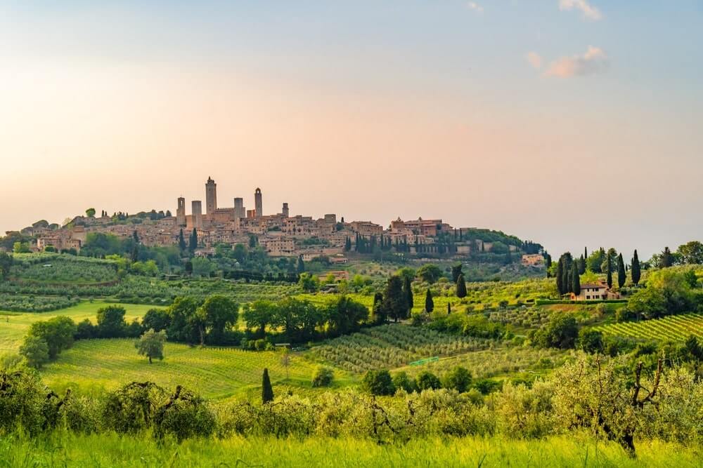 5 best spring photo spots in europe - san gimignano