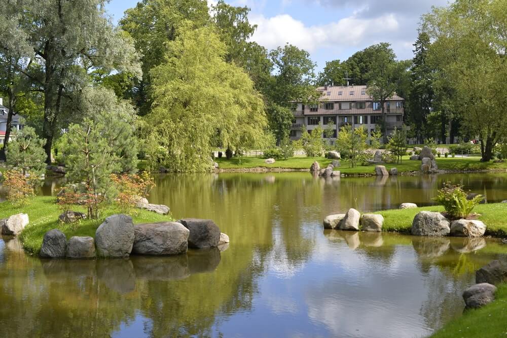 Tallinn Estonia garden